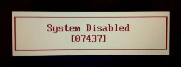 Fujitsu-Siemens 5 digits bios master password