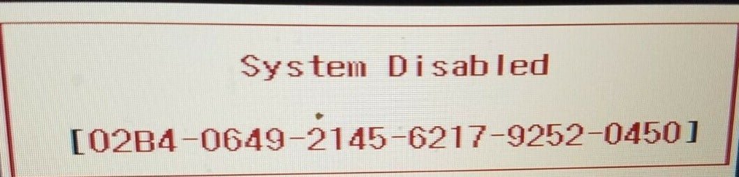 Fujitsu – Siemens 6×4 (first mixed) bios master password